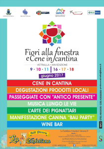 "Fiori alla Finestra e Cene in Cantina"